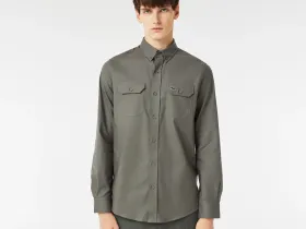 Мужская рубашка Lacoste приталенного кроя Button Collar