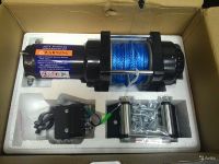 Лебедка электрическая KIMPEX 3500, с синтетическим тросом