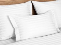 Постельное белье White, страйп-сатин 40961-1