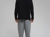 Толстовка-поло с накладным карманом