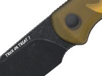 Фиксированный нож Kizer Drop BearFix Halloween, сталь 14C28N, рукоять Ultem, ограниченное издание