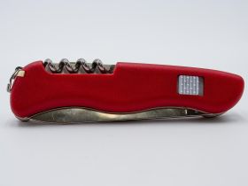 Нож перочинный Victorinox Rucksack, сталь X50CrMoV15, рукоять нейлон, красный