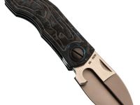 Нож-брелок CKF Keysha, сталь M398, рукоять титан/карбон