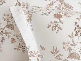 Комплект наволочек Сибилла (коричневый) с ушками