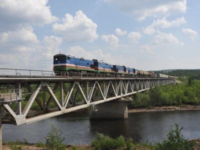 По железной дороге в Якутии за полгода перевезено 4,3 млн тонн грузов