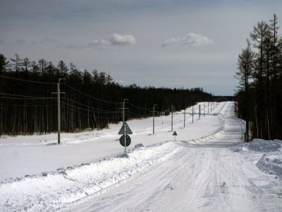 Экстремальные холода увеличили риски передвижения по дороге вдоль ВСТО