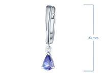 Серьги из серебра с аметистами э0607сг04202512
