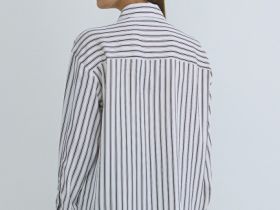 Блузка из сатина, Коричневый