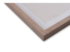 Картина Абстракция Круг Красный 45x60
