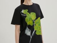 Футболка из хлопка с принтом