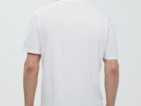 Футболка из хлопка с принтом