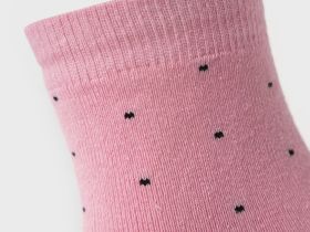 Носки трикотажные махровые для девочек, 2 пары в комплекте