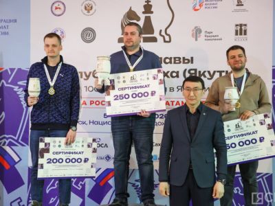 Гроссмейстер Дмитрий Кокарев стал двукратным победителем Кубка главы Якутии