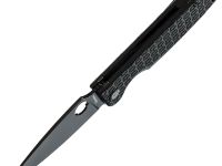 Складной нож Daggerr Piranha all black DL, сталь 8Cr14MoV, рукоять FRN