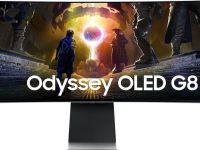 Монитор Samsung 34” Odyssey OLED G8 G85SD UWQHD, 175 Гц серебристый