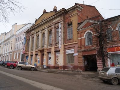 Здание, в котором находился Вятский горком комсомола