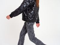 Куртка текстильная с полиуретановым покрытием для девочек