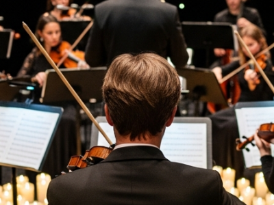 MAGNIFIQ orchestra. Новогодняя шкатулка при свечах.