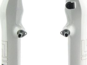 Амортизационная вилка RST Gila T 27.5" (белый 100 мм эксцентрик 9 мм шток 1 1/8" (28.6 мм), сталь для ободных и дисковых тормозов)