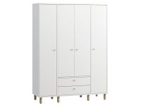 Шкаф детский Лэтти 4-140x190 Белый