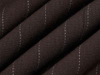 Однобортный жакет в полоску