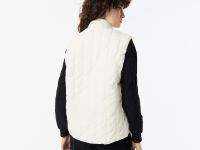 Женский стёганый жилет Lacoste на молнии с открытыми карманами