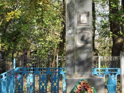 Могила селькора комсомольца Тимофея Зайцева, убитого кулаками в 1934 г.