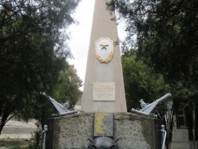 Памятник минерам-черноморцам, 1972 г. Авторы Н.С. Виниченко, В.П. Жартовский