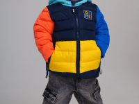 Куртка детская текстильная с полиуретановым покрытием для мальчиков