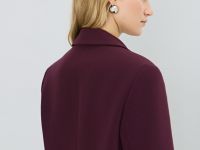 Однобортный жакет, Фиолетовый