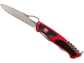 Нож перочинный Victorinox RangerGrip 79, сталь X55CrMo14, рукоять полиамид, красно-чёрный
