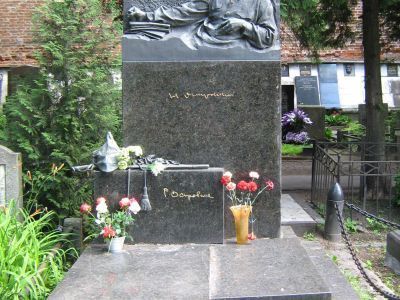 Могила Островского Николая Алексеевича (1904-1936)