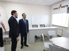Глава Якутии Айсен Николаев проверил строительство новой школы в поселке Чульман