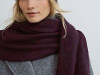 Вязаная шапка, Фиолетовый