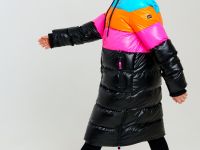 Пальто текстильное с полиуретановым покрытием для девочек