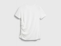 Футболка с драпировкой, Белый