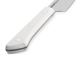 Набор из 3 кухонных ножей Samura Harakiri  "Поварская тройка", сталь AUS-8, рукоять ABS-пластик, белый