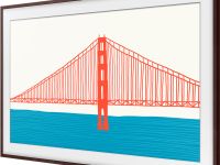 Дополнительная ТВ рамка Samsung для телевизоров 55" The Frame коричневый