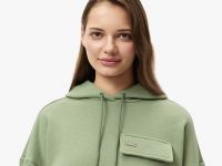 Женский хлопковый свитшот Lacoste