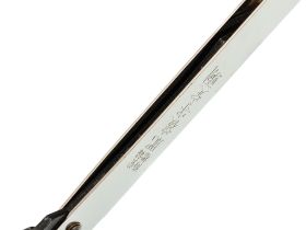 Нож складной Higonokami Nagao Kanekoma, 100мм, сталь SK-5 3 слоя, рукоять нержавеющая сталь серебристая