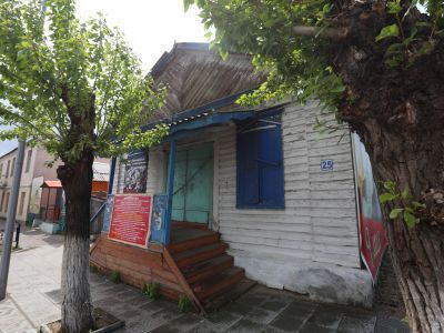 Дом Какабадзе, где в 1918 г. останавливался Н.А. Каландаришвили - один из выдающихся организаторов партизанского движения в Сибири