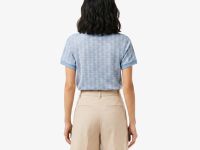 Женская хлопковая футболка Lacoste