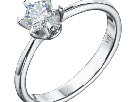 Кольцо из белого золота э4712кц06160900