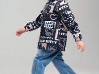 Куртка текстильная с полиуретановым покрытием для девочек (ветровка)