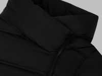 Стеганый пуховик с натуральным пухом