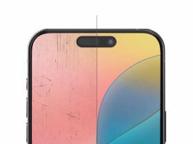 Защитное стекло uBear Extreme Nano Shield для Apple iPhone 16 Pro с чёрной рамкой