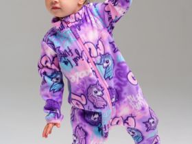 Комбинезон детский трикотажный для девочек