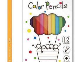 Набор карандашей цветных Acmeliae 12 цв, в металлическом футляре