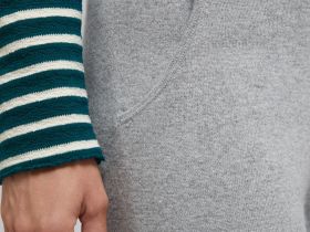 Трикотажные брюки с шерстью и кашемиром