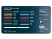 Набор карандашей пастельных монолитов Малевичъ GrafArt, 36 цветов